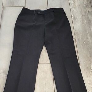 Ralph Lauren Adelle Women's Black Straight Leg dress pants